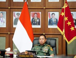 Panglima TNI Ikuti Rapat Virtual Bersama Presiden RI Bahas Pengendalian Inflasi dan Kebijakan Upah Minimum Tahun 2025