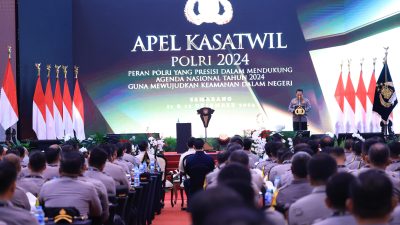 Apel Kasatwil Polri Dihadiri Presiden Prabowo, Kapolri: Suatu Kehormatan
