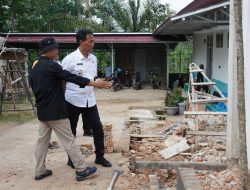 Pastikan Tuntas Akhir Tahun, Pj Bupati OKI Cek Progres Pembangunan Faskes dan Sekolah