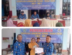 Penyaluran BLT-DD tahap Akhir Desa Keper kecamatan Krembung Tahun Anggaran 2024