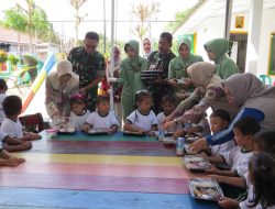 Kodim 0402/OKI Laksanakan Program Dapur Masuk Sekolah