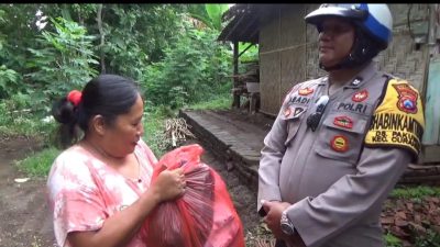 Bhabinkamtibmas Bondowoso, Aiptu Ahmad Abadi, Tebar Kebaikan