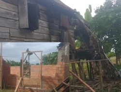 KETUA DPD ORMAS GPPS KABUPATEN OGAN ILIR,MENGGUNJUNGI RUMAH BAPAK ROMZI,SEDANG SAKIT DIDESA SEJANGKO 1,OI
