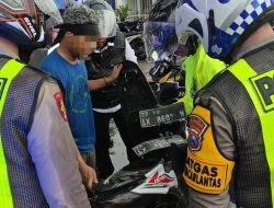 Polres Pasuruan Kota Gelar Razia Besar-besaran, Kapolres Amankan Pengendara Mabuk saat Patroli di Rayon Timur