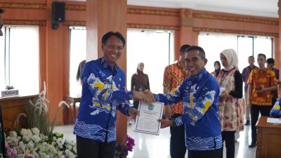 Serahkan DPA 2025, Pj. Bupati OKI Tekankan Efisiensi dan Prioritas Anggaran