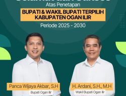 DPC PPWI Ogan Ilir Berikan Selamat kepada Bupati dan Wakil Bupati Terpilih, Harapkan Perubahan dan Sinergi yang Lebih Baik