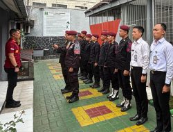 Apel Serah Terima Regu Pengamanan, Kalapas Berpesan Tingkatkan Kewaspadaan, Kebersamaan dan Kepedulian dalam Laksanakan Tugas