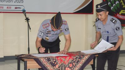 Lapas Jember Gelar Penandatanganan Perjanjian Kinerja Tahun 2025, Canangkan Zona Integritas Menuju WBK dan WBBM
