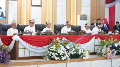 Rapat Paripurna HUT Ogan Ilir Ke- 21 Tahun 2025 Pimpin Langsung H. Edwin Ketua DPRD OI