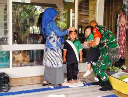 Babinsa Dampingi Kegiatan Posyandu, Pastikan Pelayanan Kesehatan Berjalan Lancar