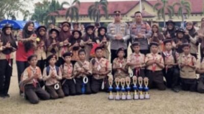 SDN 1 RAMBANG KUANG BANYAK SABAET KEJUARAAN LOMBA PRAMUKA SAKA BHAYANGKARA 2023