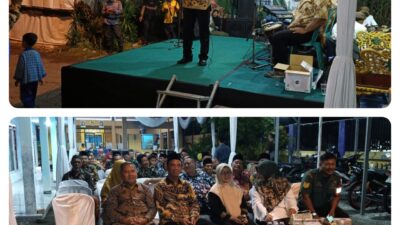 Ruwah Desa Kalidawir Sajikan Pagelaran Seni Budaya Wayang Kulit dengan Judul Wahyu Katentreman