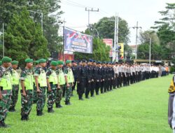 TNI-POLRI SIAGA PENUH AMANKAN PELANTIKAN BUPATI BONDOWOSO