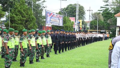 TNI-POLRI SIAGA PENUH AMANKAN PELANTIKAN BUPATI BONDOWOSO