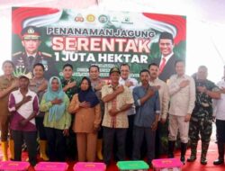Ketua DPRD Kabupaten Ogan Ilir Hadiri Giat Penanaman Jagung Serentak 1 Juta Hektar