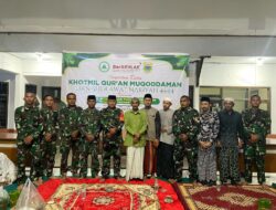 Pengajian Program TMMD Kodim 0822,Doa Bersama untuk Desa yang Sejahtera