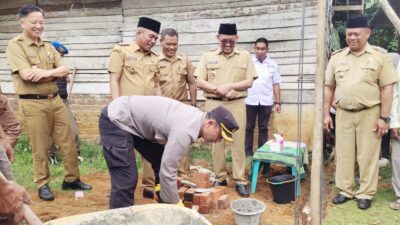 Sukseskan Program Presiden RI, Polres Musi Rawas Bersama Pemda, Kembali Bedah Rumah Warga
