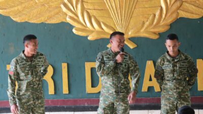 Danyonif 330 Tri Dharma Kostrad Berikan Jam Komandan, Evaluasi dan Motivasi Prajurit Sambut Datangnya Bulan Ramadhan