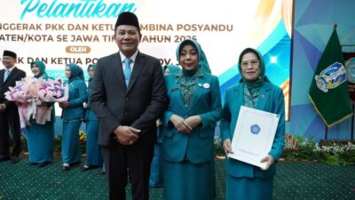 Istri Bupati Sidoarjo Dilantik Sebagai Ketua TP PKK Kabupaten Sidoarjo