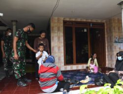 Peduli Generasi Emas, Satgas TMMD Bondowoso Melaksanakan Pendampingan Posyandu Balita