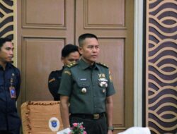 Kasdim 0402/OKI Hadiri Pidato Perdana Bupati OKI