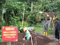 Satgas TMMD ke-123 Kodim 0822 Bondowoso Mulai Kerjakan Pembangunan Tandon Air di Desa Trotosari