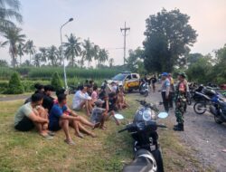 Jajaran Polsek Tapen dan Koramil 0822/11 Tapen Melaksanakan Patroli Antisipasi Balap Liar