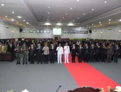 Dandim 0822 Hadiri Serah Terima Jabatan Bupati dan Wakil Bupati Bondowoso Periode 2025-2030 Berlangsung Khidmat