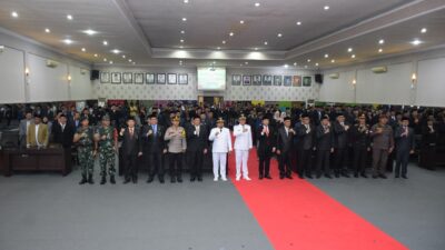 Dandim 0822 Hadiri Serah Terima Jabatan Bupati dan Wakil Bupati Bondowoso Periode 2025-2030 Berlangsung Khidmat