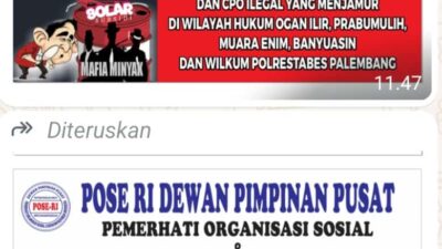 Aksi jalan ke mabes polri terkait BBM ilegal di sumatera selatan minta Kapolri usut tuntas mafia minyak