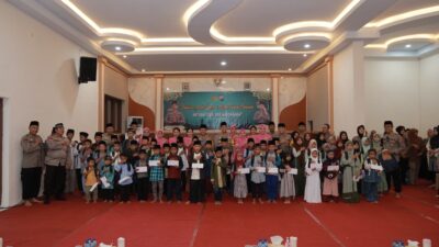 Polres Jember Gelar Santunan Anak Yatim dan Buka Puasa Bersama Polri dan Masyarakat