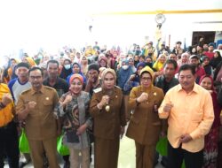 Dukung Program CSR Sidoarjo, PT.ECCO Sidoarjo bersama Pemkab Sidoarjo Serahkan Bantuan Bahan Pangan Di Kecamatan Candi