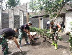 TMMD ke-123 Sulap Rumah Ibu Wagia, Haru dan Syukur Warnai Prosesnya