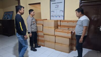 Polisi Berhasil Gagalkan Penyelundupan Ribuan Botol Miras Ilegal di Banyuwangi