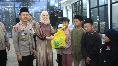 Kapolres Bondowoso Silaturahmi ke Tokoh Masyarakat, Buka Bersama dan Santunan Anak Yatim