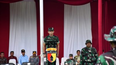 Pa LO TNI AU Kodam V/Brawijaya Pimpin Upacara Penutupan TMMD Ke-123 Kodim 0822 Bondowoso