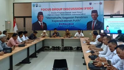 AKSI Jatim Gelar FGD, Seluruh Stakeholder Bersepakat Dukung Pendirian Koperasi Desa Merah Putih