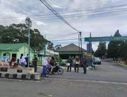 Kodim 0422/Lampung Barat Galang Dana untuk Peduli Bencana di Myanmar