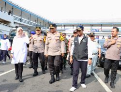 Kapolda Jatim Tinjau Pelabuhan ASDP Ketapang Banyuwangi Pastikan Arus Balik Lebaran Lancar