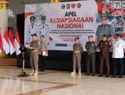 Bupati Subandi Pimpin Apel Kesiapsiagaan Nasional Satpol PP, Satlinmas, dan Damkar di Sidoarjo