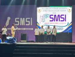 Pelantikan Meriah, SMSI Trenggalek Hadirkan Award DPRD dan Expo Ekonomi Rakyat