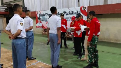 Dandim 0422/Lampung Barat Hadiri Seleksi Calon Pasukan Pengibar Bendera Pusaka  2025