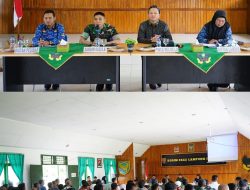 Kodim 0422/Lampung Barat Gelar Rakor Percepatan Penyerapan Gabah dan Beras Dalam Negeri