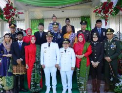 Dandim 0422/LB Hadiri Peringatan HUT Kab. Pesisir Barat Ke-12