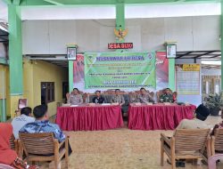APBDes 2025 Resmi Ditetapkan, Babinsa Sukosari Aktif Dukung Proses Pembangunan Desa