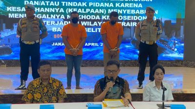 Dirpolair Baharkam Polri Ungkap Kasus Penggelapan dan Pembunuhan di Kapal KM Poseidon 03