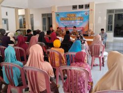 Babinsa 0822 Hadir Dampingi Musdes Penetapan KPM BLT-DD 2025 di Gunosari Kab Bondowoso