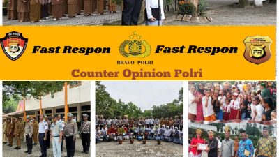 Dirlantas Polda Riau Pimpin Upacara di SMKN 7 Pekanbaru, Sosialisasikan Tertib Lalu Lintas dan Green Policing