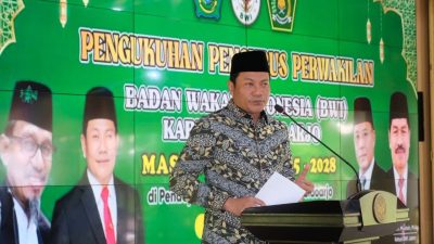 Badan Waqaf Indonesia Sidoarjo Resmi Dilantik, Harapan Bupati Mampu bergerak Aktif Mengembangkan Potensi Waqaf di Sidoarjo