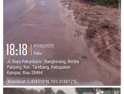 Kabut Debu Selimuti Jalan Pekanbaru–Bangkinang, Warga Keluhkan Penimbunan Tak Sesuai SOP di Rimbo Panjang